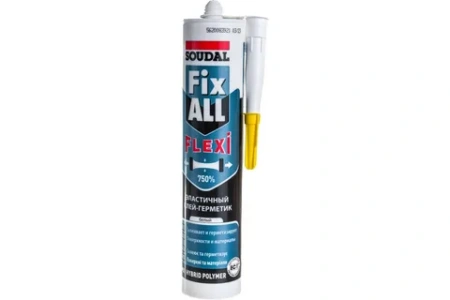 КЛЕЙ-ГЕРМЕТИК FIX-ALL FLEXI 12*290 БЕЛЫЙ УНИВ. SOUDAL